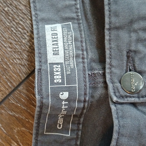 Carhartt Rugged Flex Gray Utility Cargo Pants Men's Size 38×32 - Picture 3 of 5